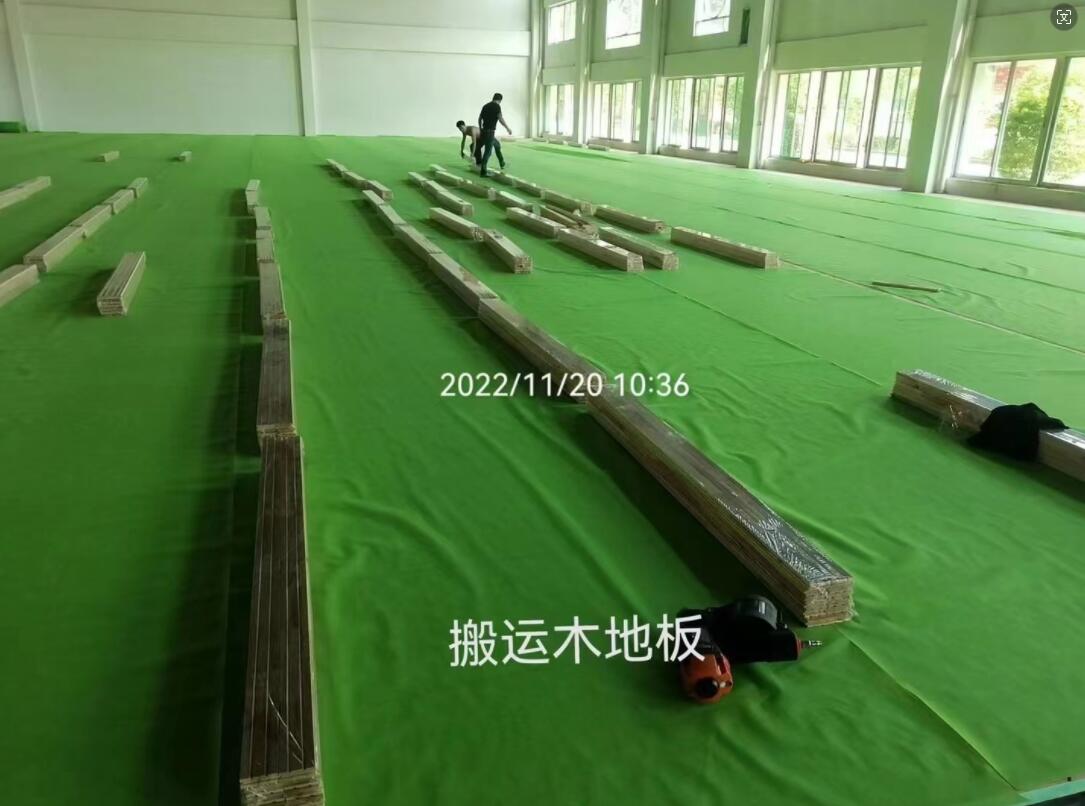 廣州某部隊室內(nèi)木地板球場運(yùn)動場館建設(shè)施工項(xiàng)目