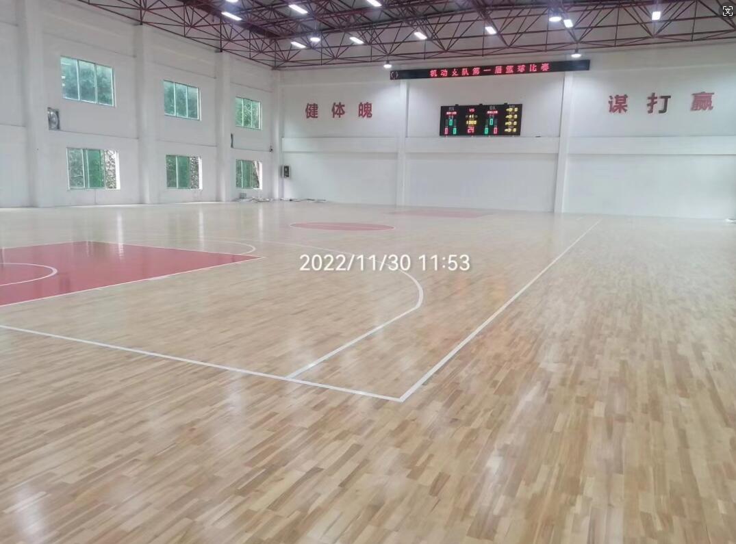 廣州某部隊室內(nèi)木地板球場運(yùn)動場館建設(shè)施工項(xiàng)目